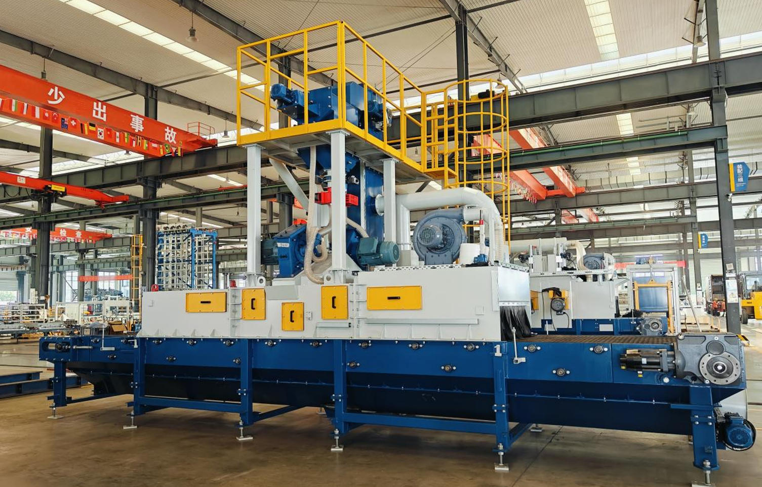 L'equipaggiu di trasfurmazioni secundariu di Quangong hè sottumessu à un aghjurnamentu cumpletu per empowering a produzzione di blocchi standard